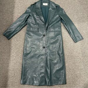 4th & Reckless Blue Trench Coat